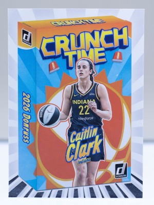 2026 Panini Donruss WNBA #14 Caitlin Clark Crunch Time Insert Fever