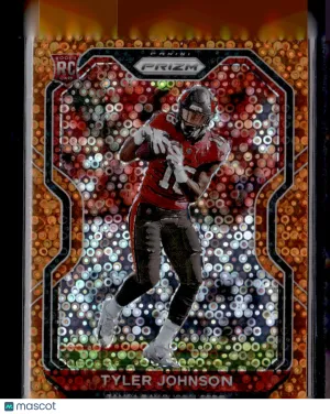 2020 Panini Prizm Tyler Johnson #321 Orange Disco RC