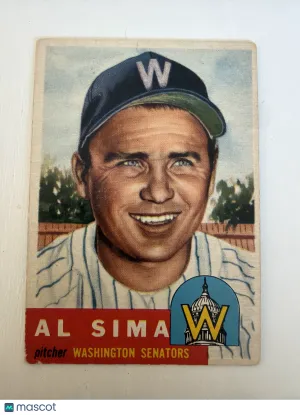 1953 Topps Al Sima #241 VG-EX