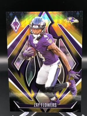 2024 Panini Phoenix No.150 Gold Fade Zay Flowers Numbered 049/125