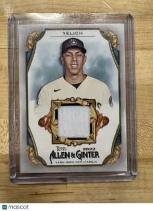 2022 Topps Allen & Ginter Christian Yelich #AGRB-CY Relic Game-Used Memorabilia