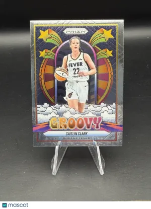 Caitlin Clark 2025 Prizm WNBA #10 Groovy - Indiana Fever