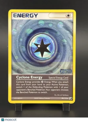 2007 EX Unseen Forces Cyclone Energy Reverse Holo Uncommon #99/115