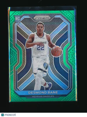 2020-21 Panini Prizm Desmond Bane #297 Green Rookie