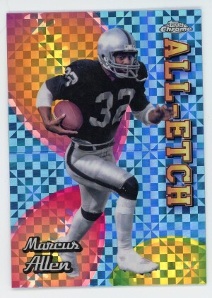 2024 Topps Chrome Marcus Allen All-Etch X-fractor #CAE-MA