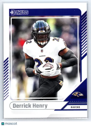 2024 Donruss Derrick Henry #72 Baltimore Ravens