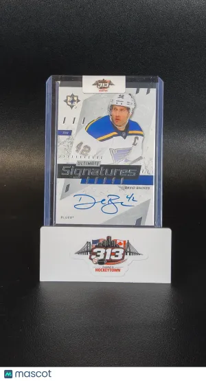 2025-26 Upper Deck Ultimate Collection David Backes #US-DB