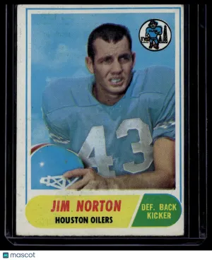 1968 Topps #41 Jim Norton