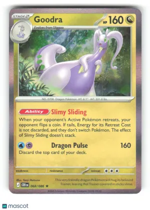 2026 Chaos Rising Goodra Holo Rare #68/86