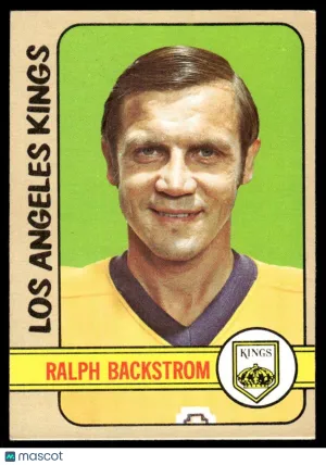1972 Hockey Card Ralph Backstrom #133