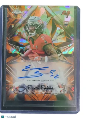 2025 Topps Chrome Sapphire Selections Emeka Egbuka #SSA-EE Orange RC