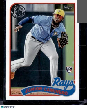2024 Topps 1989 Topps Baseball Junior Caminero #89US-16 RC