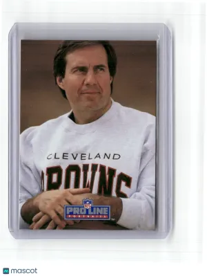 1991 Pro Line Portraits Bill Belichick #115