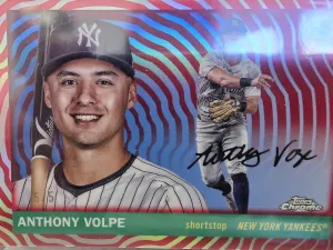 Topps Chrome Platinum Red Vibrations