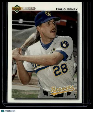 1991 Upper Deck Doug Henry #43