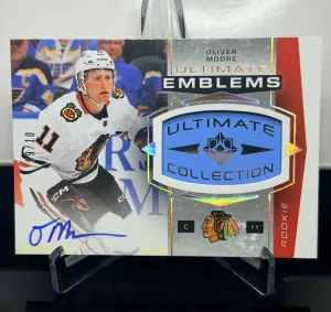 Oliver Moore Rookie Ultimate Emblems Auto /10