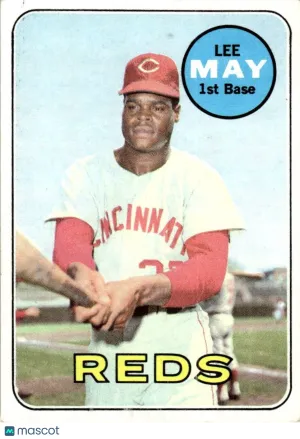 1969 Baseball Card Lee May #405