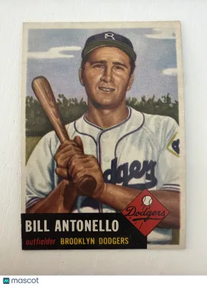 1953 Topps Bill Antonello #272 Nicely Centered EX-NM