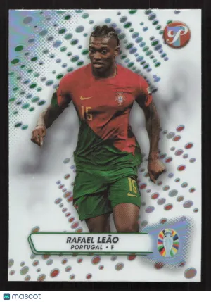 2023 Topps Pristine Road To Euro 2024 Rafael Leão #142 Refractors