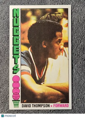 1976 Topps #110 David Thompson Rookie RC