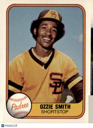 1981 Fleer Ozzie Smith #488