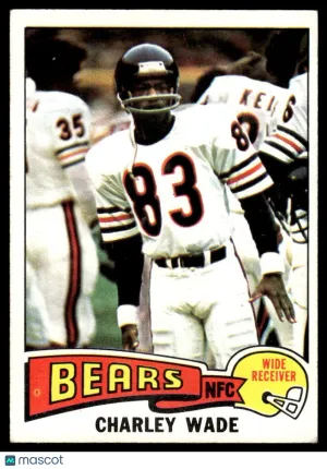 1975 Football Charley Wade #293