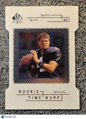 1998 SP Authentic Rookie Time Warp #42 Brett Favre /500