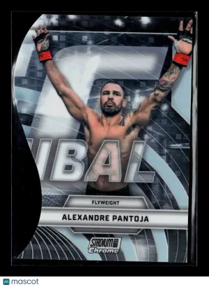 2026 Topps Stadium Club Chrome UFC Alexandre Pantoja #TVN-6 Triumvirates Nicknames