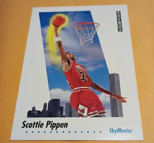 1991-92 Skybox 586 Scottie Pippen SkyMaster