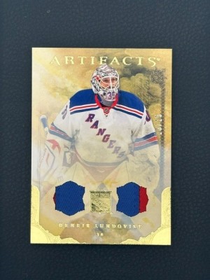 2020-21 Artifacts - Henrik Lundqvist - Dual Jersey /15 front