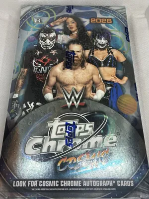2026 Topps WWE Cosmic Chrome Hobby Box