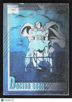 1991 Impel Marvel Universe II Doctor Doom #H-4 Holograms *Damaged*