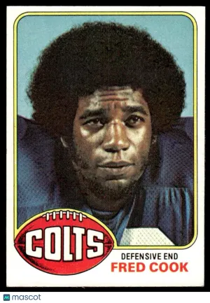1976 Football Card Fred Cook #503