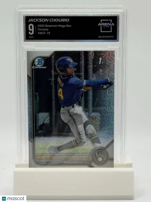 2022 Bowman - Chrome Prospects - Mega Box Mojo Refractor Jackson Chourio #BCP-79 Mega Box Mojo Refractor 9