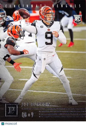 2021 Panini Chronicles Panini Joe Burrow Rookie RC #PA-1 Cincinnati Bengals