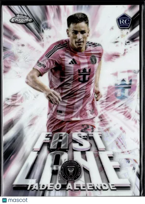 2025 Topps Chrome MLS Fast Lane Inter Miami CF Tadeo Allende #FL-11 RC