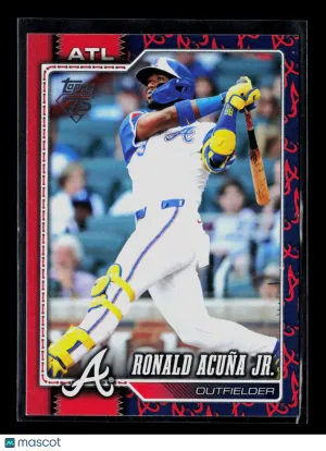 2026 Topps Series One Ronald Acuña Jr. #50 Team Logo Border