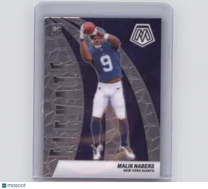 2024 Panini Mosaic Malik Nabers #3 RC
