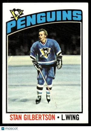 1976 Hockey Card Stan Gilbertson #187
