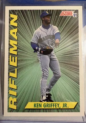 1991 Score Griffey Jr Rifleman