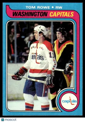 1979 Hockey Card Tom Rowe #113