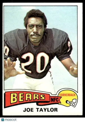 1975 Football Joe Taylor #492