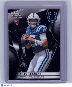 2025 Topps Chrome Black Riley Leonard #121 RC