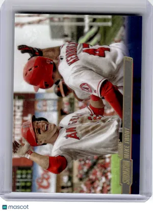 2016 Topps Stadium Club Greats Baseball—Mike Trout #SCG-21 Superfractor 1 / 1—