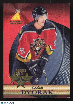 1995-96 Zenith Radek Dvorak #2 Rookie Roll Call