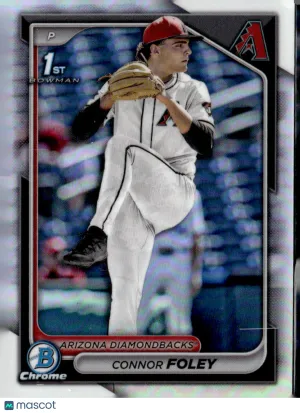 2024 Bowman Chrome Draft Connor Foley #BDC-50 Refractor