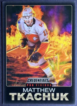 Matthew Tkachuk 2021-22 Upper Deck Credentials Pro Visions #10