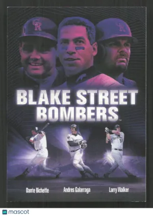 2021 Topps Archives Larry Walker / Andres Galarraga / Dante Bichette #MPC-12 Movie Poster Cards