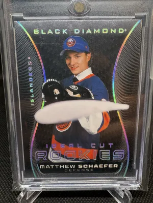 2025-26 UD Black Diamond Matthew Schaefer Ideal Cut Rookies /99 #ICR-MS