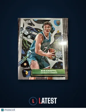 2025-26 Topps Cosmic Chrome Basketball Kon Knueppel Base Rookie #197